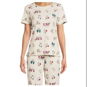 New women's pajamas RV tent camping camp sleepwear set size 2X 18 20